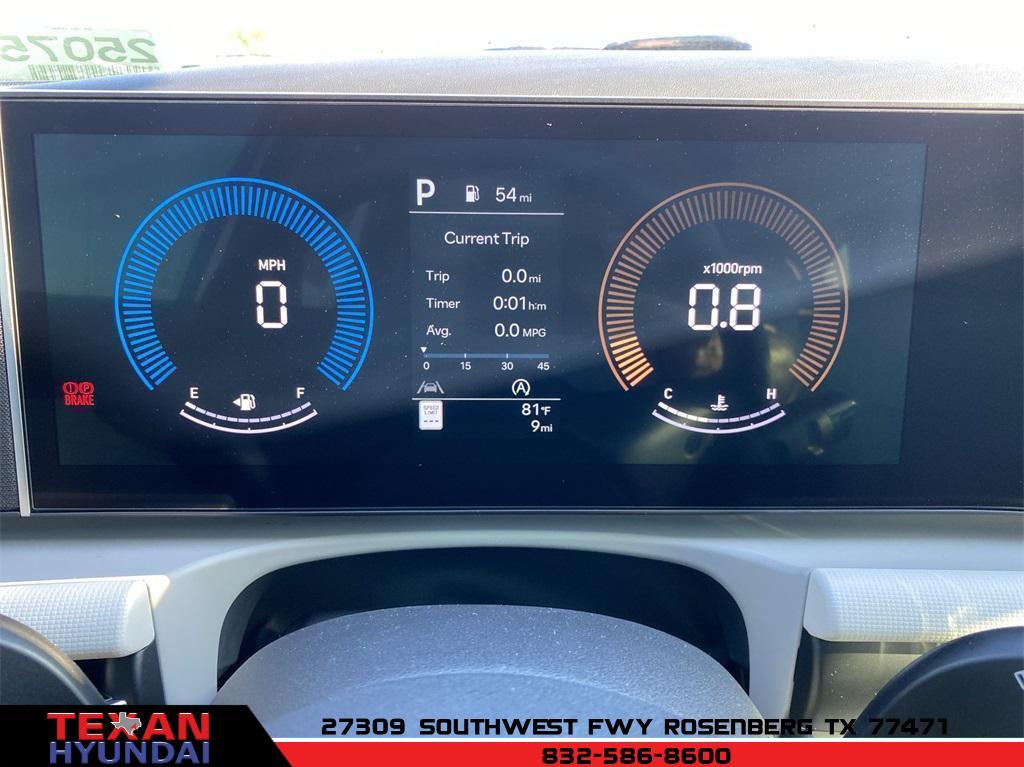 new 2025 Hyundai Tucson car, priced at $27,264