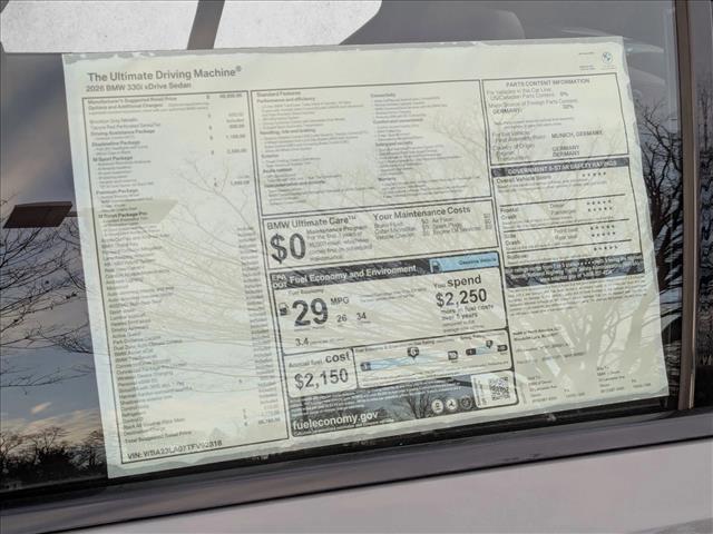 new 2026 BMW 330 car, priced at $58,790