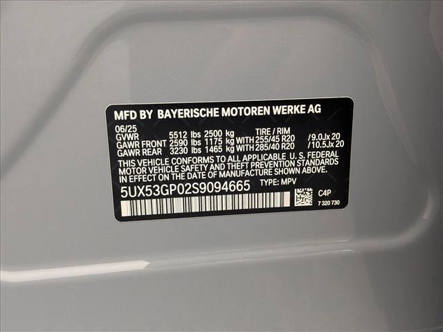 used 2025 BMW X3 car, priced at $50,597