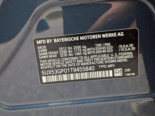 new 2026 BMW X3 car, priced at $59,714