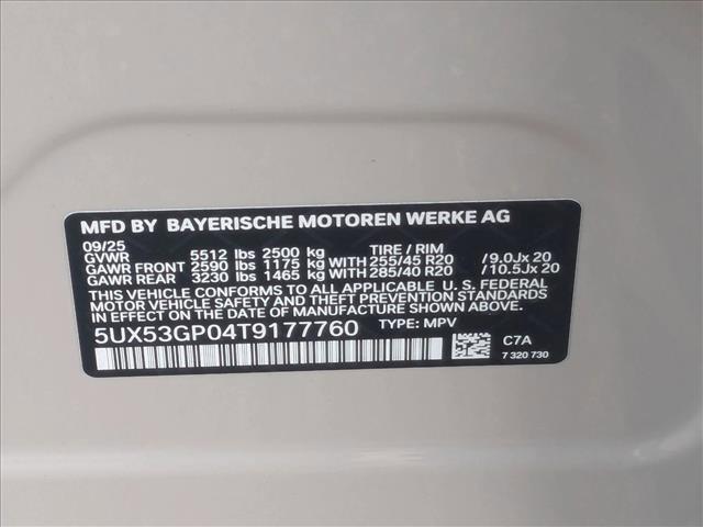 new 2026 BMW X3 car, priced at $58,100