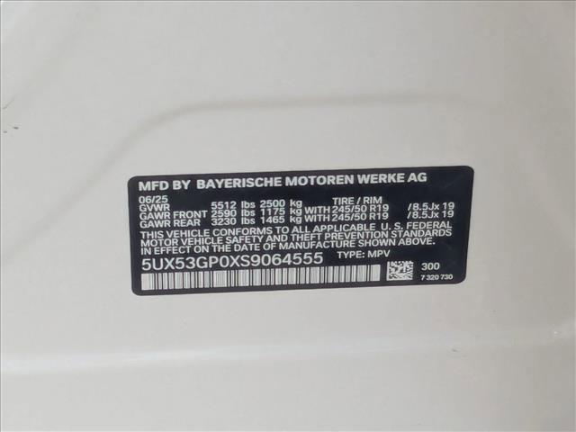 new 2025 BMW X3 car, priced at $60,450