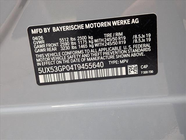 new 2026 BMW X3 car, priced at $59,214