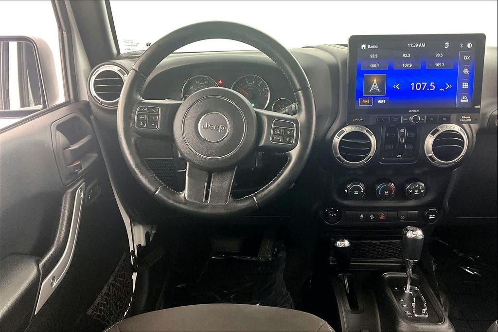 used 2017 Jeep Wrangler Unlimited car, priced at $19,987