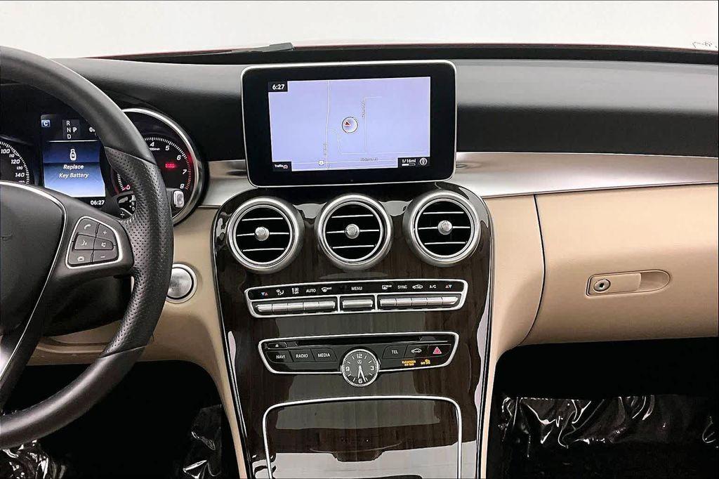 used 2018 Mercedes-Benz C-Class car, priced at $17,498