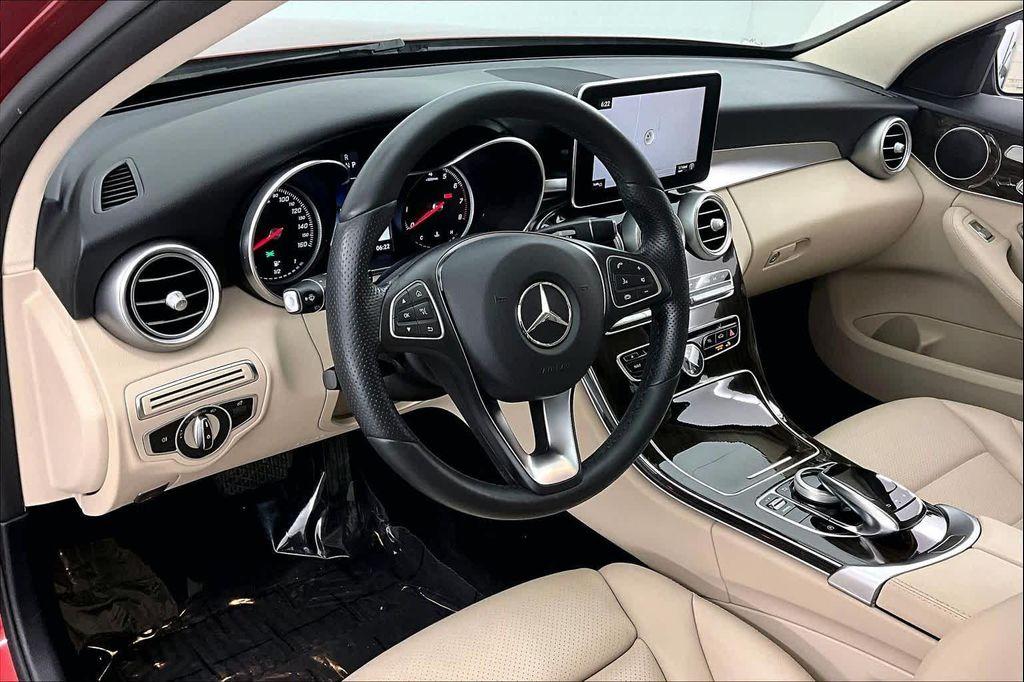 used 2018 Mercedes-Benz C-Class car, priced at $17,498