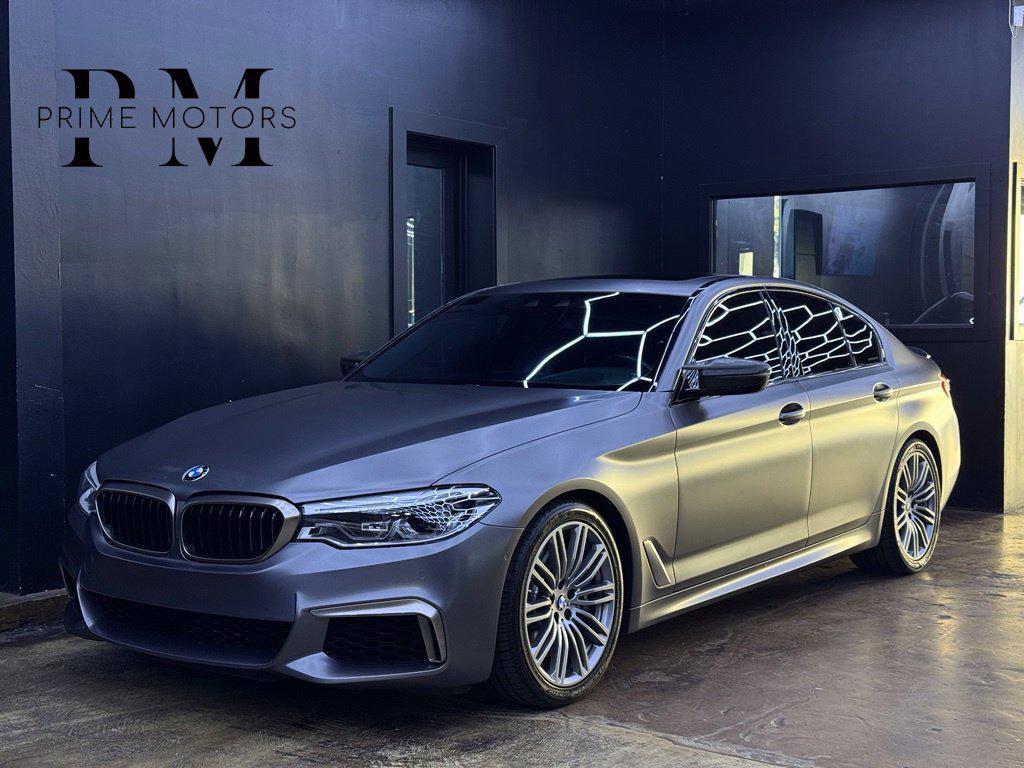 2020 BMW 5 Series in Carbon Black Metallic for sale in the USA