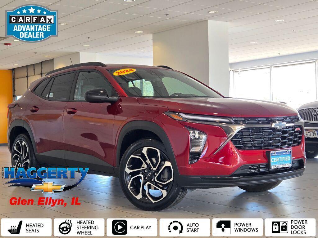 used 2024 Chevrolet Trax car, priced at $24,372