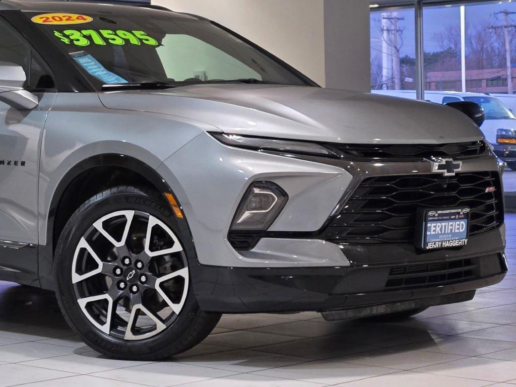 used 2024 Chevrolet Blazer car, priced at $36,895