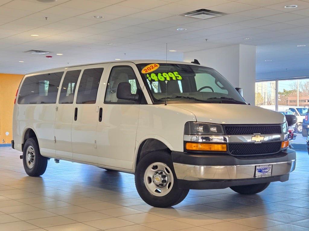 used 2024 Chevrolet Express 3500 car, priced at $45,495