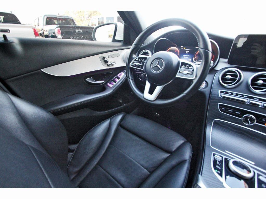used 2021 Mercedes-Benz C-Class car, priced at $24,859