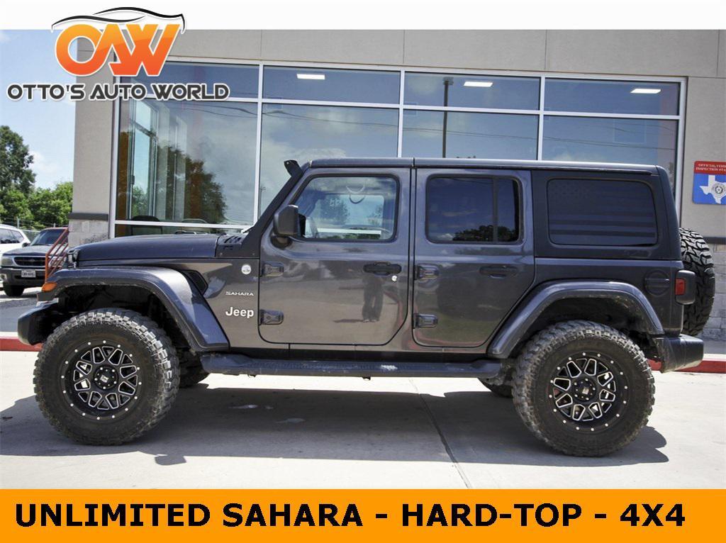 used 2020 Jeep Wrangler Unlimited car, priced at $22,729