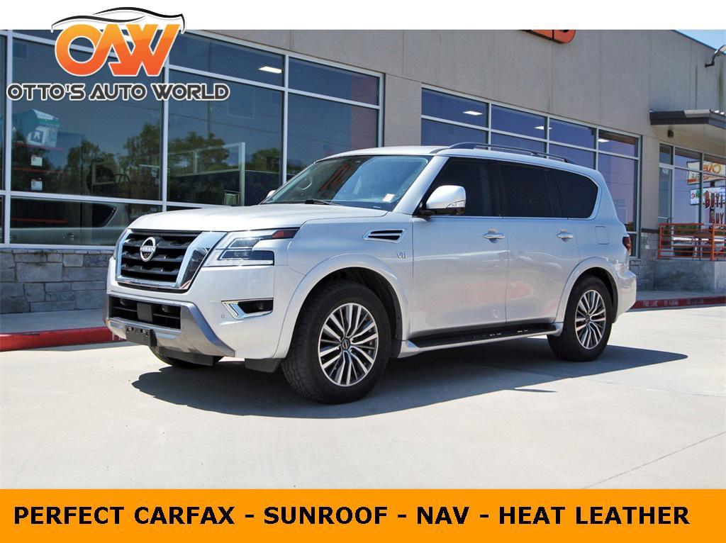 used 2021 Nissan Armada car, priced at $25,989
