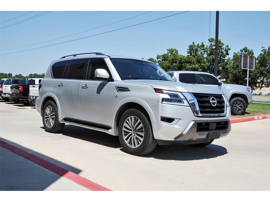 used 2021 Nissan Armada car, priced at $25,989
