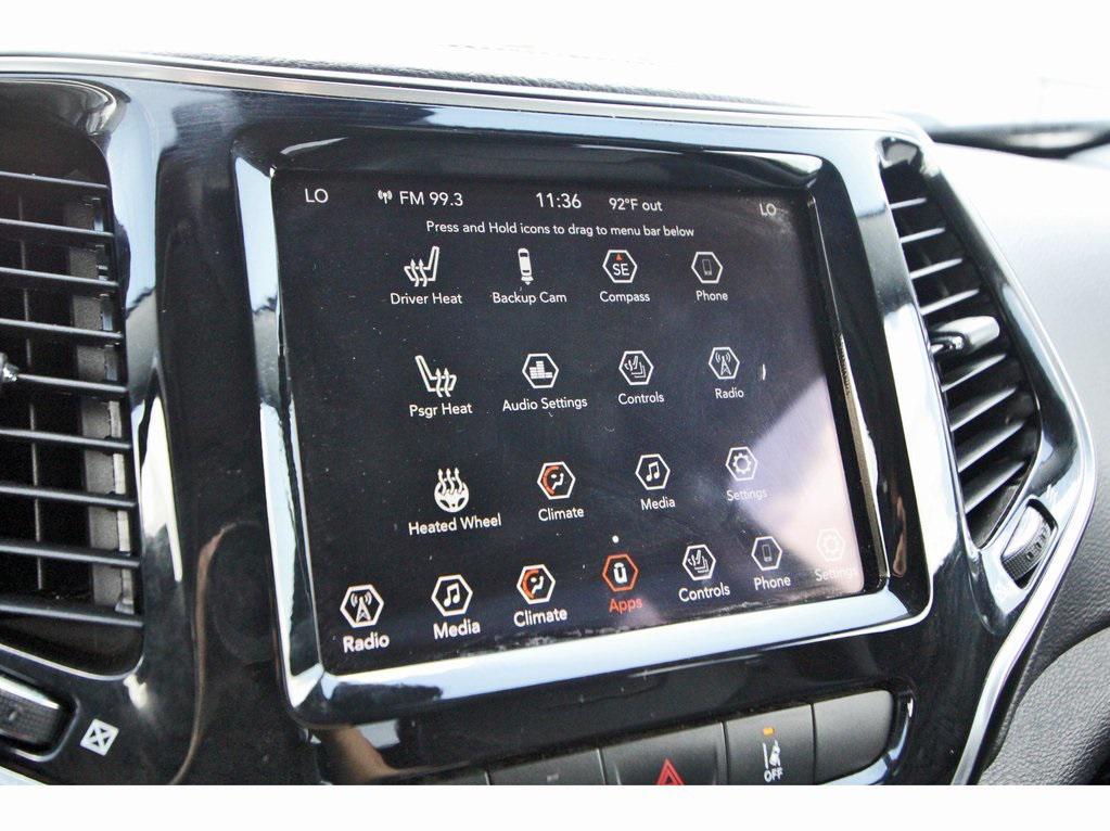 used 2021 Jeep Cherokee car, priced at $20,979