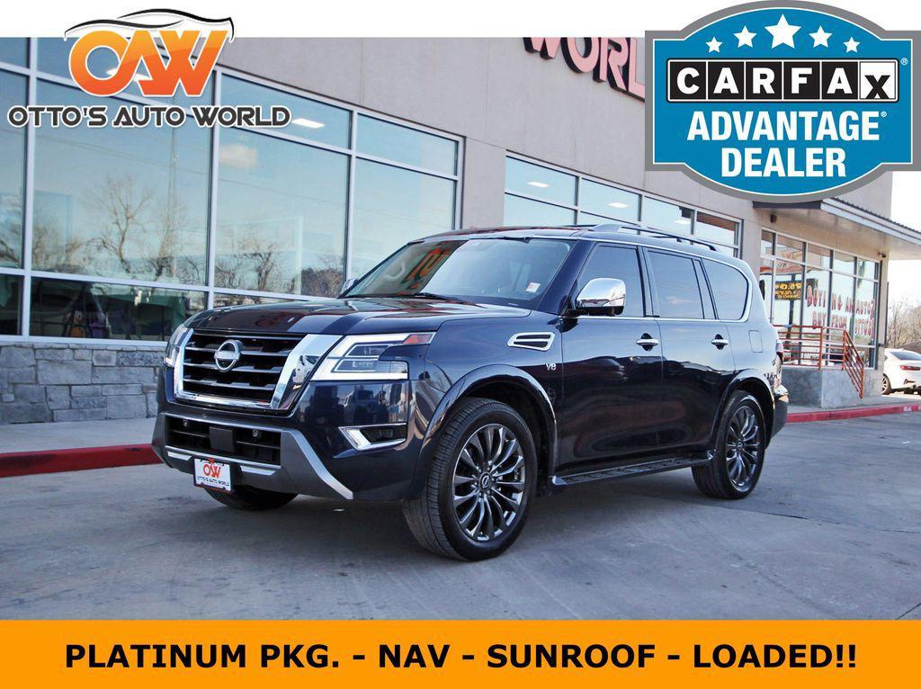 used 2021 Nissan Armada car, priced at $30,468