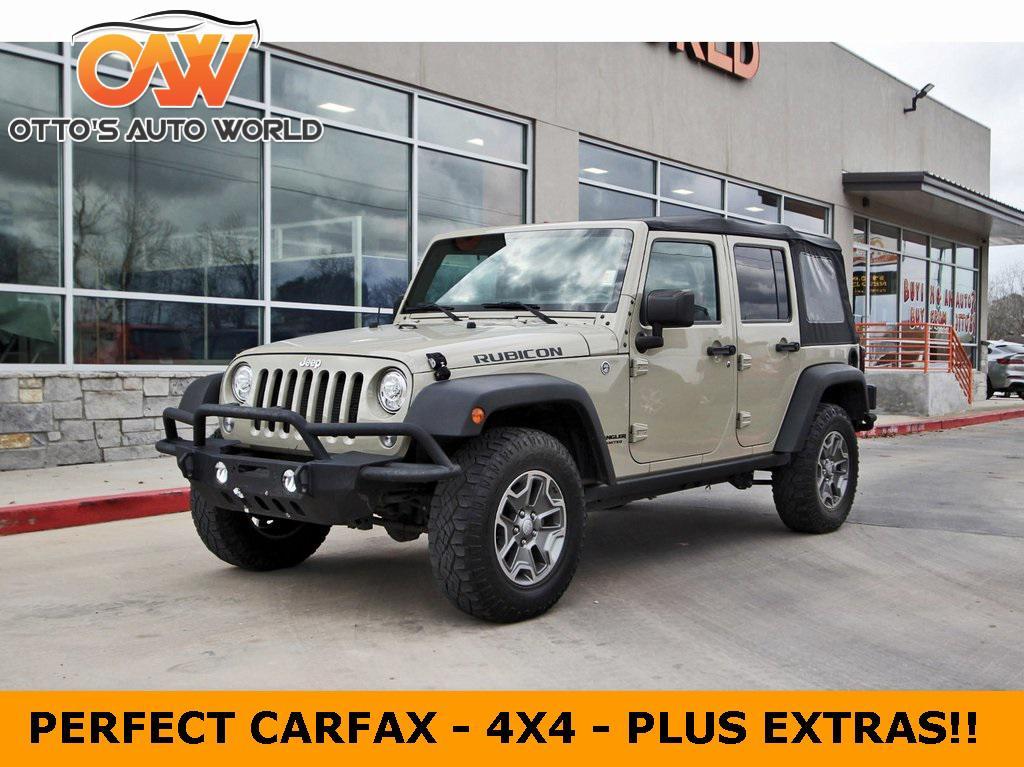 used 2017 Jeep Wrangler Unlimited car, priced at $21,948