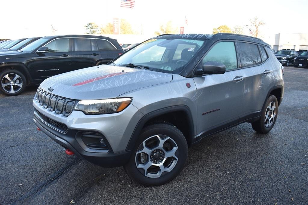 used 2022 Jeep Compass car, priced at $25,477