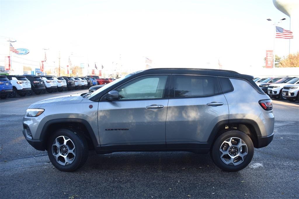 used 2022 Jeep Compass car, priced at $25,477