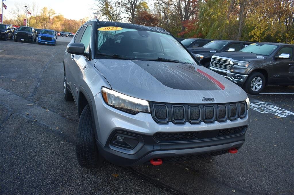 used 2022 Jeep Compass car, priced at $25,477