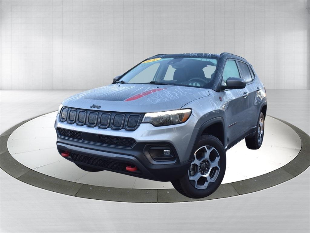used 2022 Jeep Compass car, priced at $25,477
