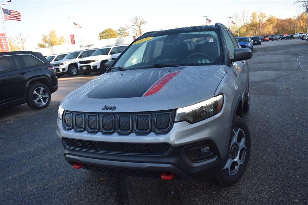 used 2022 Jeep Compass car, priced at $25,477