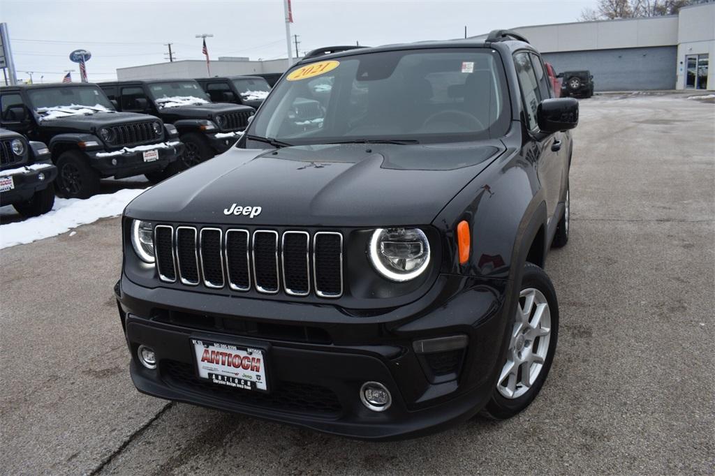used 2021 Jeep Renegade car, priced at $18,577