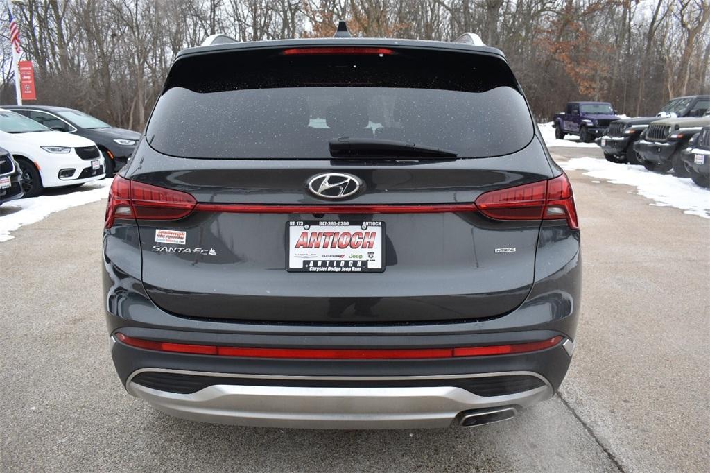 used 2021 Hyundai Santa Fe car, priced at $22,177