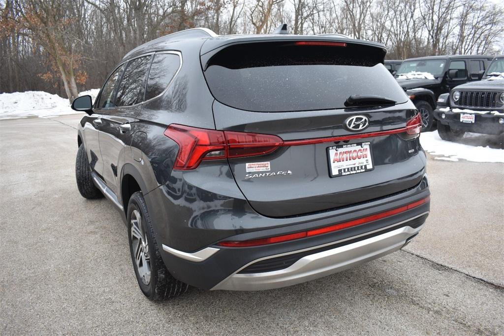 used 2021 Hyundai Santa Fe car, priced at $22,177