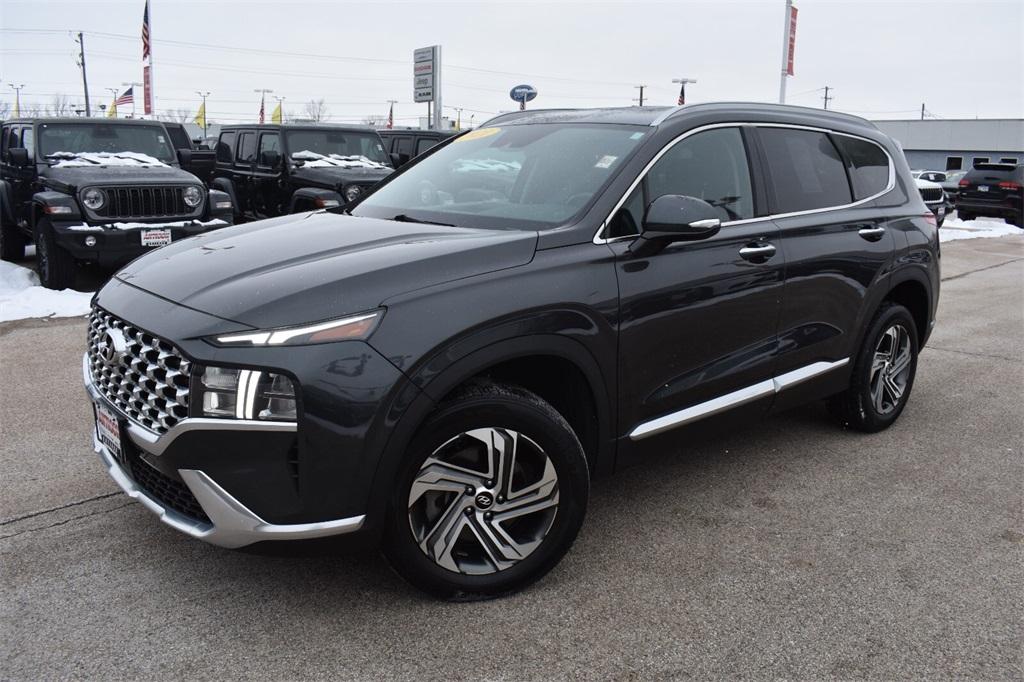 used 2021 Hyundai Santa Fe car, priced at $22,177