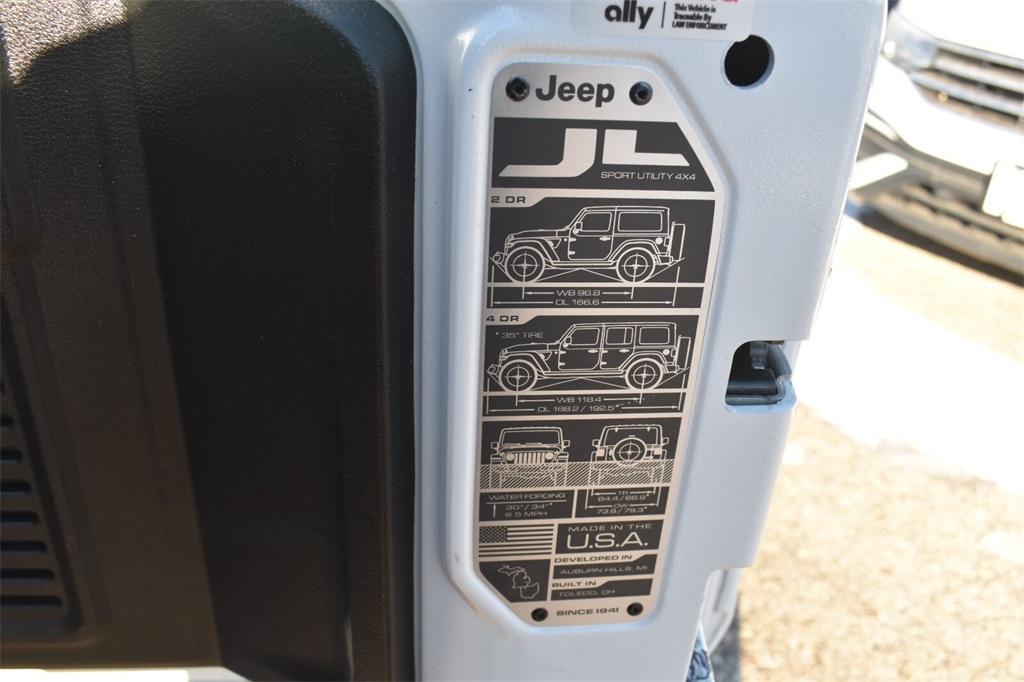 used 2024 Jeep Wrangler car, priced at $36,977