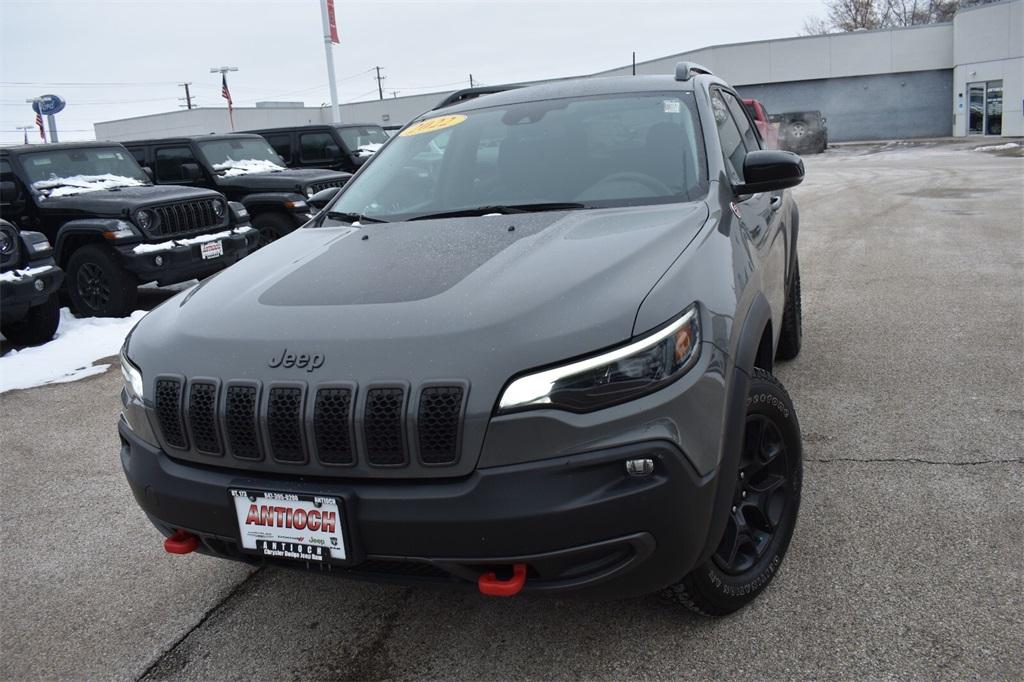 used 2022 Jeep Cherokee car, priced at $23,377