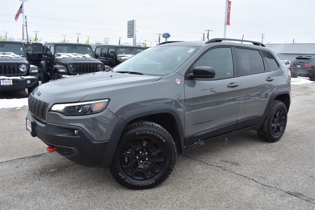 used 2022 Jeep Cherokee car, priced at $23,377