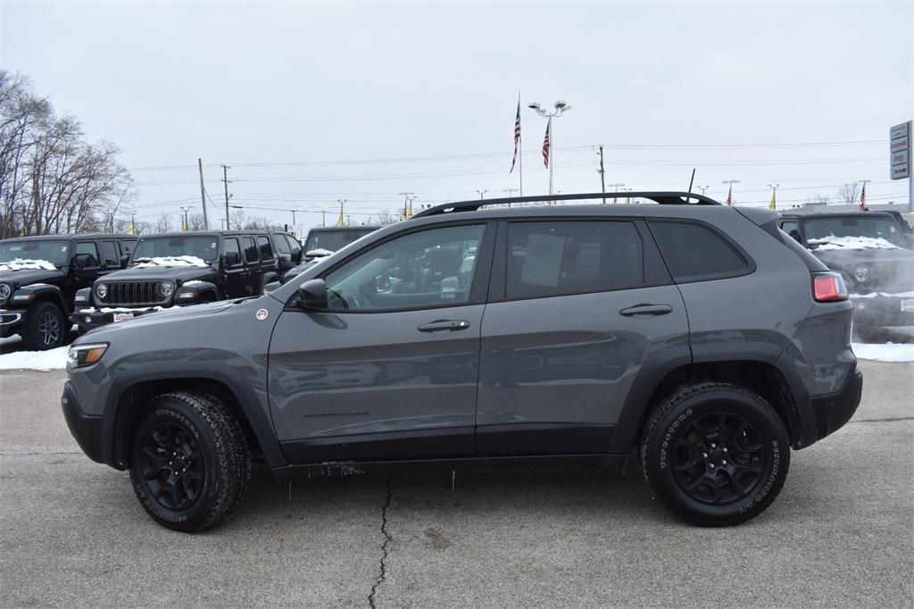used 2022 Jeep Cherokee car, priced at $23,377