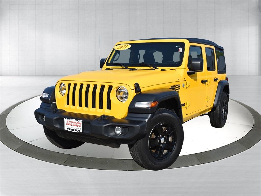 used 2021 Jeep Wrangler car, priced at $26,677