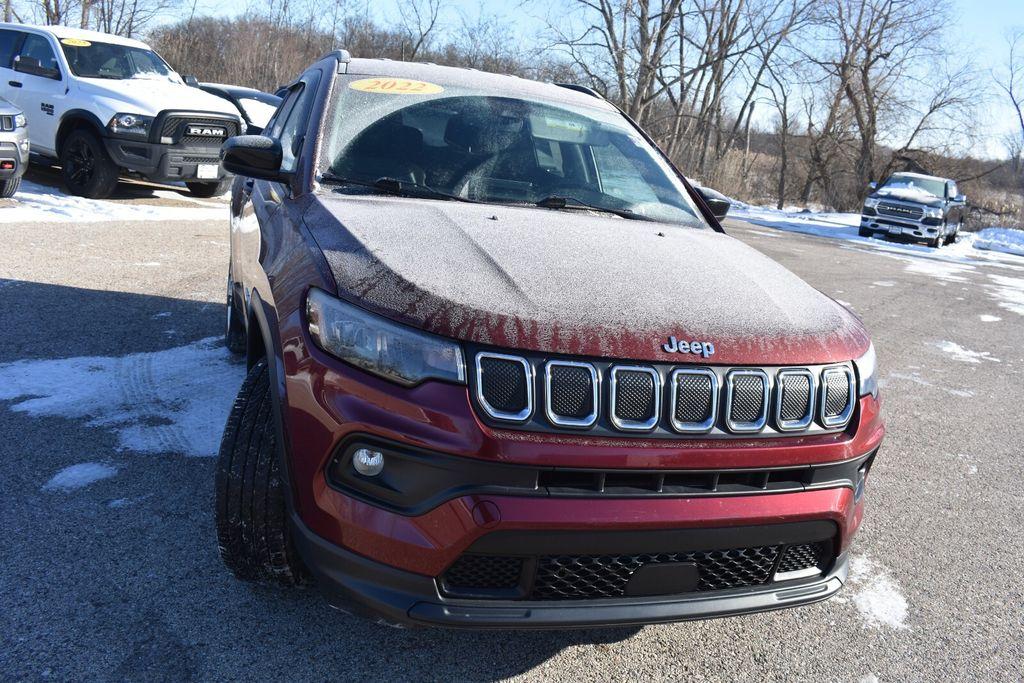 used 2022 Jeep Compass car, priced at $21,577