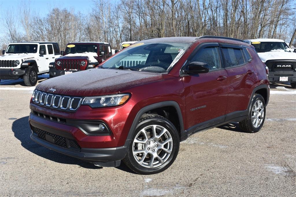 used 2022 Jeep Compass car, priced at $21,277