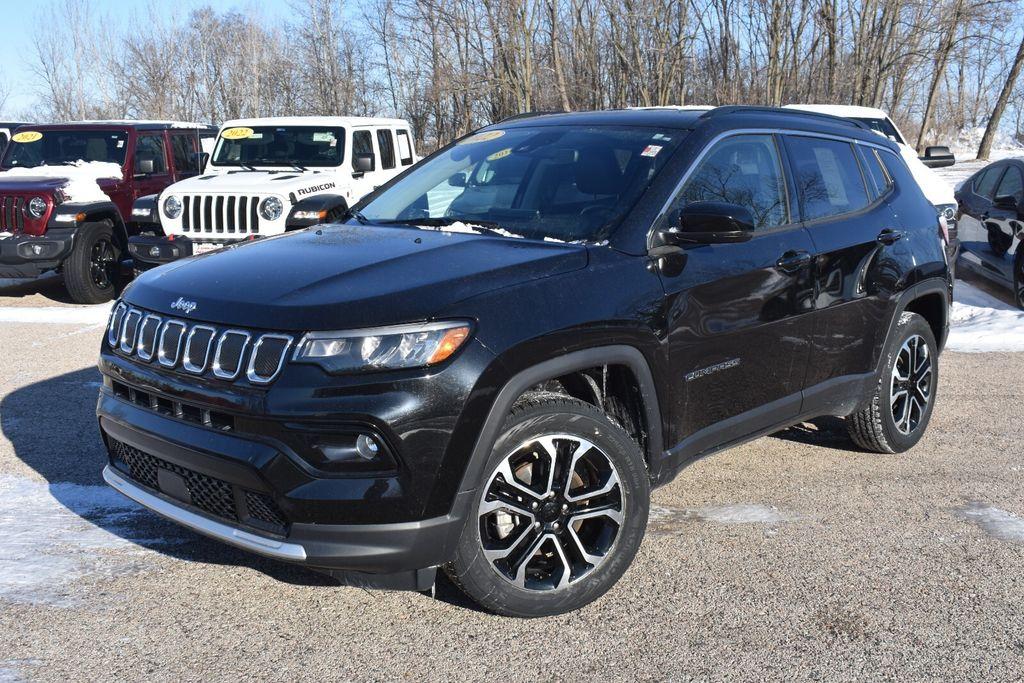 used 2022 Jeep Compass car, priced at $22,377