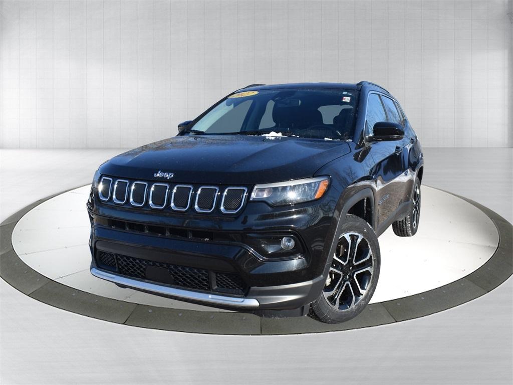 used 2022 Jeep Compass car, priced at $22,377
