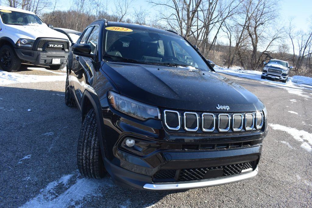 used 2022 Jeep Compass car, priced at $22,377