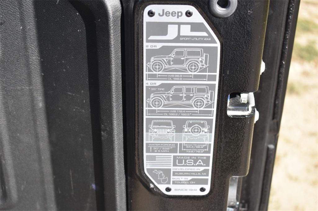 used 2021 Jeep Wrangler car, priced at $24,677