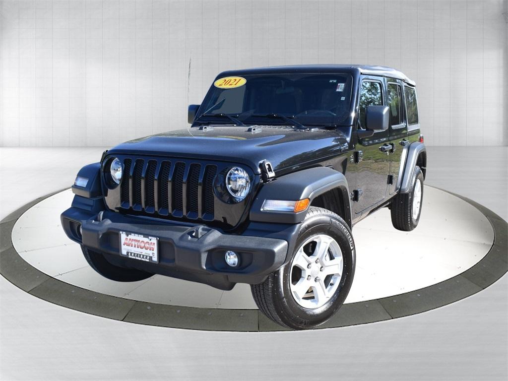 used 2021 Jeep Wrangler car, priced at $27,677