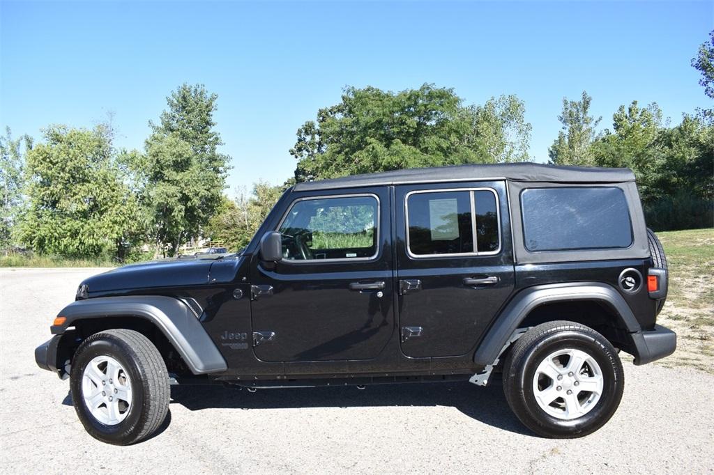 used 2021 Jeep Wrangler car, priced at $24,677