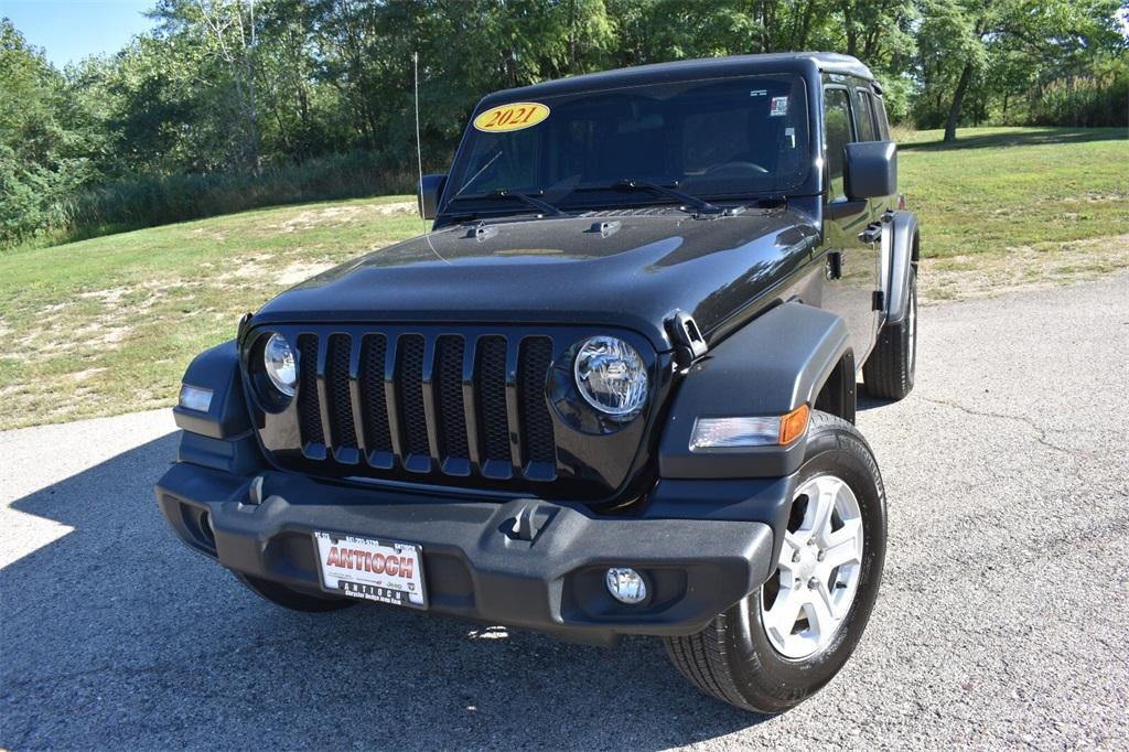 used 2021 Jeep Wrangler car, priced at $24,677