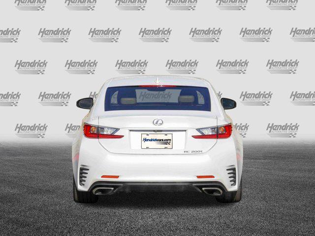 used 2017 Lexus RC 200t car, priced at $20,991