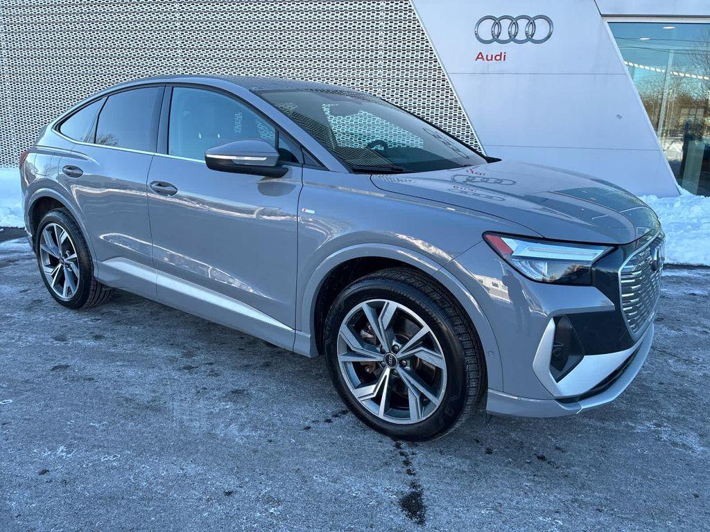 used 2023 Audi Q4 e-tron car, priced at $26,575