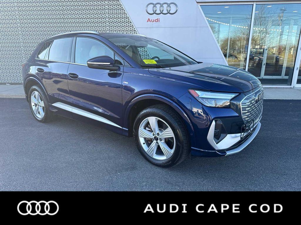 used 2024 Audi Q4 e-tron car, priced at $29,475