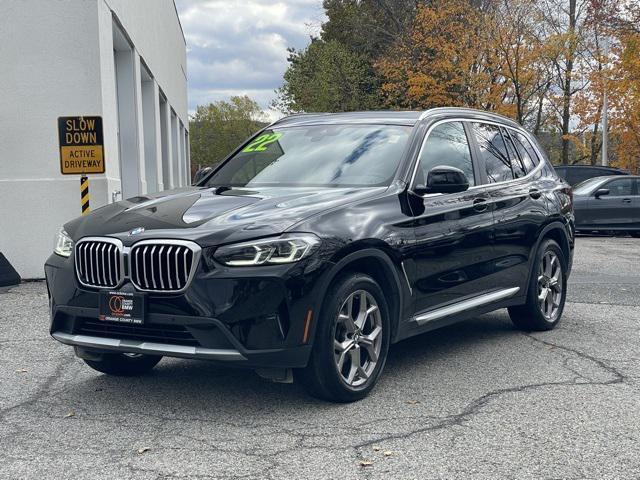 used 2022 BMW X3 car, priced at $27,295