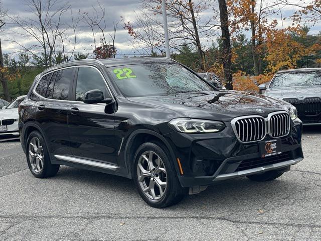 used 2022 BMW X3 car, priced at $27,295