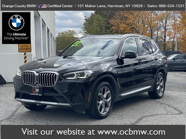 used 2022 BMW X3 car, priced at $30,795